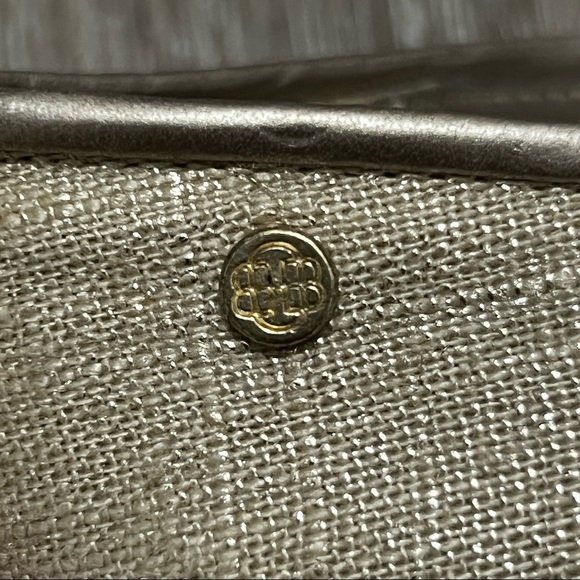 Dana Bushman Metallic Gold Slip-Ons Women's Size 7 Flats - Picture 5 of 10